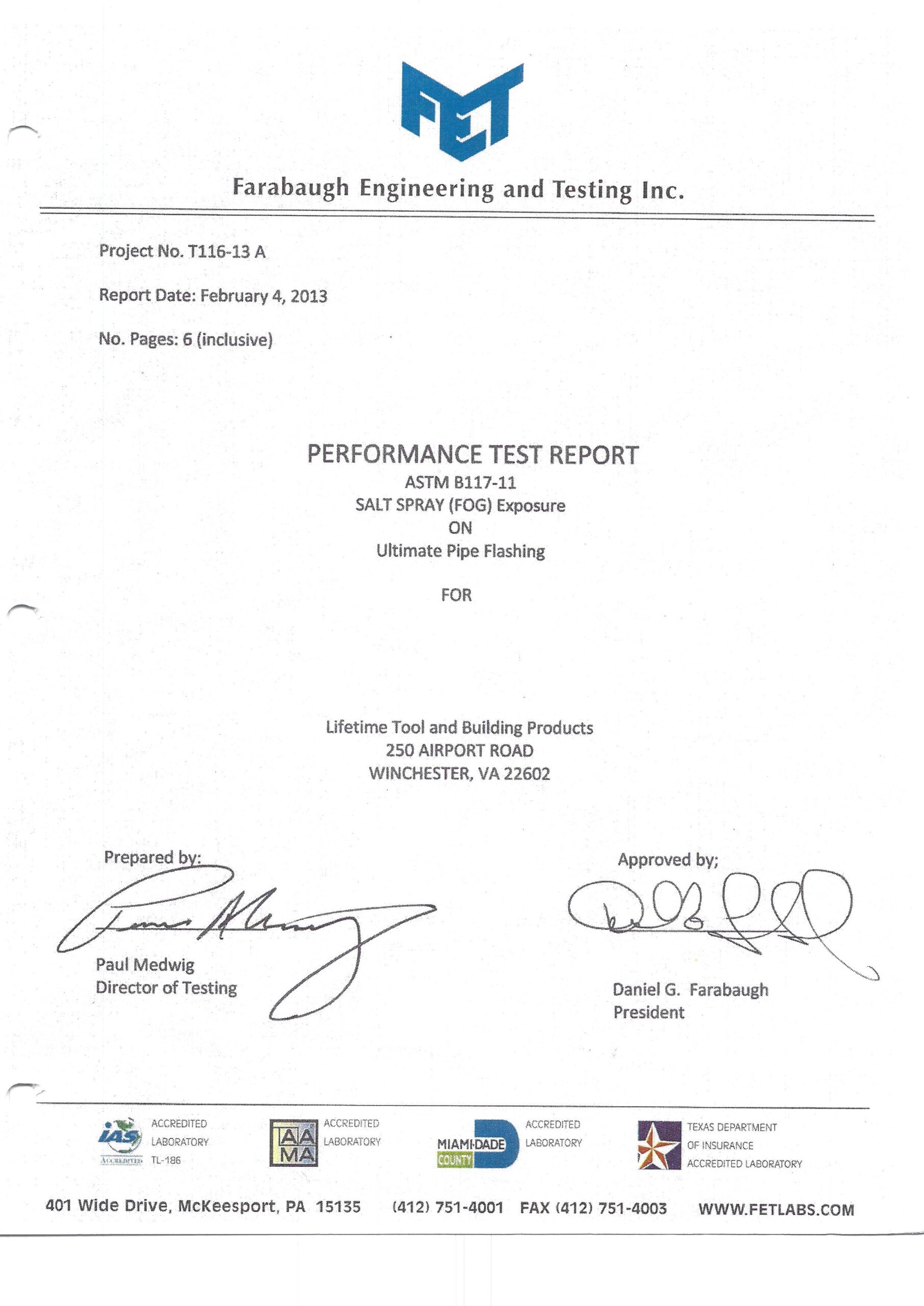 Understanding the E43374 Certificate of Compliance: B117 and E117 Certifications
