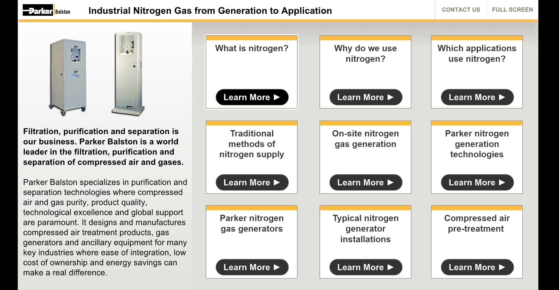 Case Study: Parker Balston’s Nitrogen Generators Improve Process Reliability in Petrochemical Manufacturing