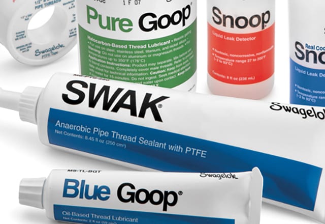 Swagelok’s Leak Detectors, Lubricants, and Sealants: Enhancing Process Safety and Efficiency