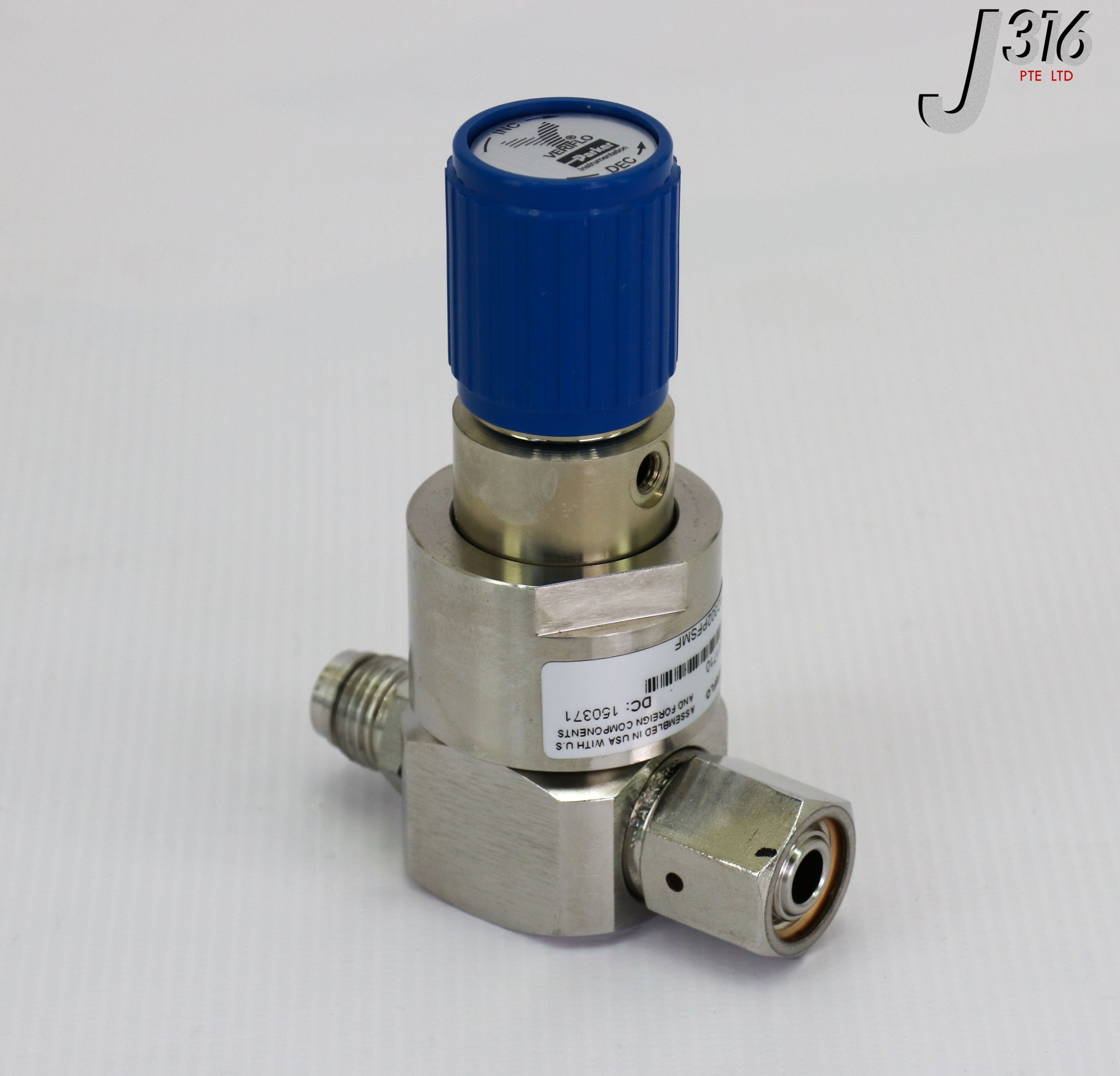 UHP High-flow Tied-diaphragm Pressure Regulator (up to 3/4 inch) – FR1200 Series: Technical Details, Applications, and Specifications