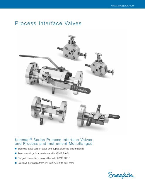 Case Study: Achieving Seamless Process Control with Swagelok Valves